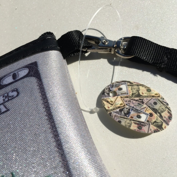 Money Wristlet Mini Purse Pouch - Picture 2 of 13